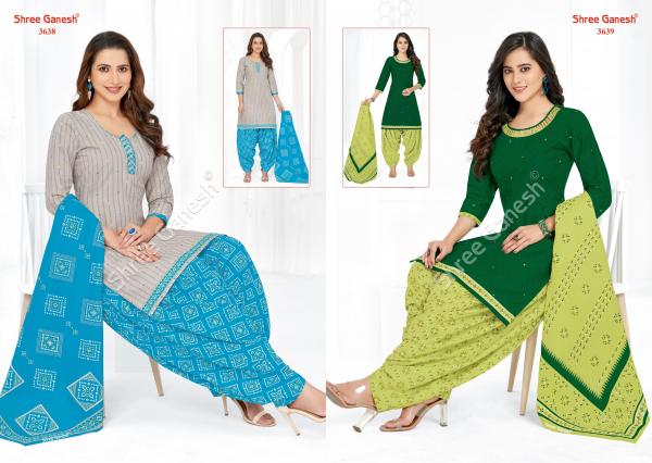 Shree Ganesh Hansika Vol-16 Cotton Designer DressMaterial